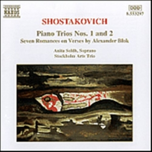 Shostakovich Dmitry - Piano Trios 1 & 2 ryhmässä ME SUOSITTELEMME / Joululahjavinkki: CD @ Bengans Skivbutik AB (674691)