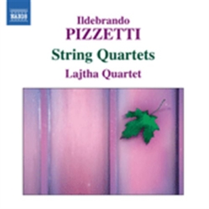 Pizzetti - String Quartets ryhmässä Externt_Lager / Naxoslager @ Bengans Skivbutik AB (674728)