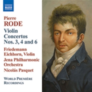 Rode - Violin Concertos No 3 / 4 / 6 ryhmässä Externt_Lager / Naxoslager @ Bengans Skivbutik AB (675079)