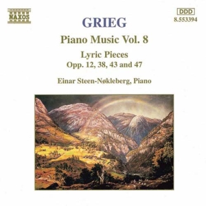 Grieg Edvard - Piano Music Vol 8 ryhmässä ME SUOSITTELEMME / Joululahjavinkki: CD @ Bengans Skivbutik AB (676448)