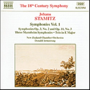 Stamitz Carl - Symphonies Vol 1 ryhmässä ME SUOSITTELEMME / Joululahjavinkki: CD @ Bengans Skivbutik AB (676449)