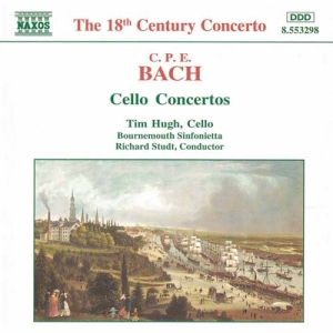 Bach Carl Philipp Emanuel - Cello Concertos ryhmässä Externt_Lager / Naxoslager @ Bengans Skivbutik AB (676452)