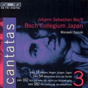 Bach Johann Sebastian - Cantatas Vol 3 ryhmässä ME SUOSITTELEMME / Joululahjavinkki: CD @ Bengans Skivbutik AB (680129)