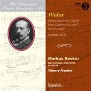 Widor - The Romantic Piano Concerto Vol 55 ryhmässä Externt_Lager / Naxoslager @ Bengans Skivbutik AB (681648)