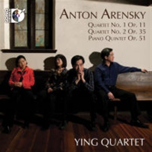 Arensky - String Quartets ryhmässä Externt_Lager / Naxoslager @ Bengans Skivbutik AB (682198)