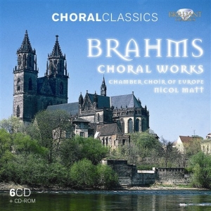 Brahms Johannes - Choral Works ryhmässä Externt_Lager / Naxoslager @ Bengans Skivbutik AB (684743)