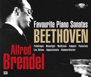 Beethoven Ludwig Van - Alfred Brendel Favourite Piano Sona ryhmässä CD / Övrigt @ Bengans Skivbutik AB (684888)