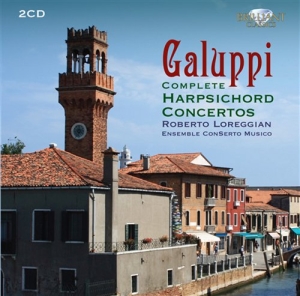 Galuppi Baldassare - Galuppi: Complete Harpsichord Conce ryhmässä Externt_Lager / Naxoslager @ Bengans Skivbutik AB (684918)