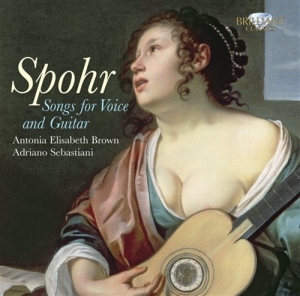 Spohr Louis - Songs For Voice And Guitar ryhmässä Externt_Lager / Naxoslager @ Bengans Skivbutik AB (684921)