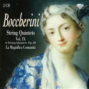 Boccherini Luigi - String Quintets Vol. Ix ryhmässä CD / Övrigt @ Bengans Skivbutik AB (685892)