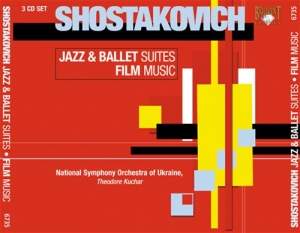 Shostakovich Dmitry - Jazz & Ballet Suites, Film Music ryhmässä Externt_Lager / Naxoslager @ Bengans Skivbutik AB (685933)