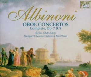 Albinoni Tomaso - Complete Oboe Concertos ryhmässä Externt_Lager / Naxoslager @ Bengans Skivbutik AB (685952)