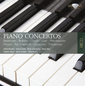 Various Composers - Piano Concertos ryhmässä CD / Klassiskt @ Bengans Skivbutik AB (686177)