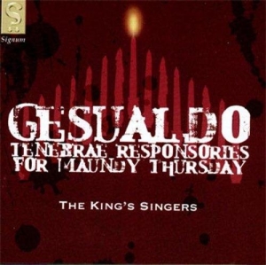 Gesualdo Carlo - Tenebrae Responsaries ryhmässä Externt_Lager / Naxoslager @ Bengans Skivbutik AB (686308)