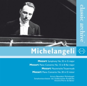 Mozart - Michelangeli Plays ryhmässä ME SUOSITTELEMME / Joululahjavinkki: CD @ Bengans Skivbutik AB (686326)