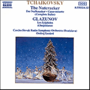 Tchaikovsky/Glazunov - The Nutcracker ryhmässä Externt_Lager / Naxoslager @ Bengans Skivbutik AB (688299)