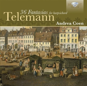 Telemann G P - 36 Fantasies For Harpsichord ryhmässä Externt_Lager / Naxoslager @ Bengans Skivbutik AB (688489)