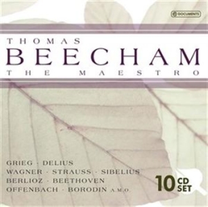 Sir Thomas Beecham - Beecham - The Maestro ryhmässä CD / Övrigt @ Bengans Skivbutik AB (688564)