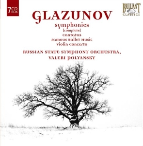 Glazunov Alexander - Complete 8 Symphonies ryhmässä Externt_Lager / Naxoslager @ Bengans Skivbutik AB (688851)