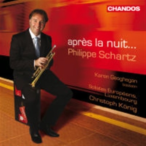 Philippe Schartz - Apres La Nuit - Trumpet Concertos ryhmässä Externt_Lager / Naxoslager @ Bengans Skivbutik AB (689232)