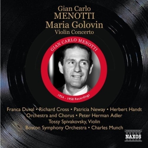 Menotti - Maria Golovin ryhmässä Externt_Lager / Naxoslager @ Bengans Skivbutik AB (689357)