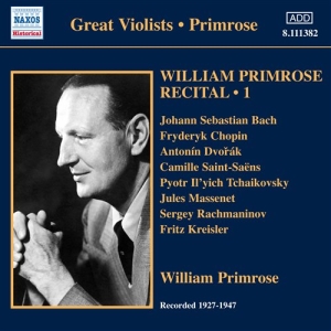 William Primrose - Recital ryhmässä ME SUOSITTELEMME / Joululahjavinkki: CD @ Bengans Skivbutik AB (691641)