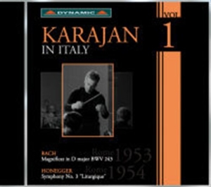 Karajan - In Italy Vol 1 ryhmässä ME SUOSITTELEMME / Joululahjavinkki: CD @ Bengans Skivbutik AB (691679)