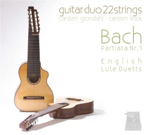 Bach J S - Guitar Duo 22 Strings ryhmässä ME SUOSITTELEMME / Joululahjavinkki: CD @ Bengans Skivbutik AB (691683)