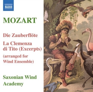 Mozart - The Magic Flute For Wind Ensemble ryhmässä ME SUOSITTELEMME / Joululahjavinkki: CD @ Bengans Skivbutik AB (692013)