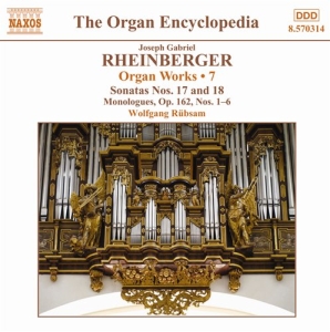 Rheinberger - Organ Works Vol 7 ryhmässä Externt_Lager / Naxoslager @ Bengans Skivbutik AB (692016)