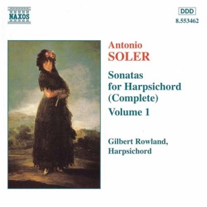 Soler Antonio - Sonatas For Harpsichord Vol 1 ryhmässä ME SUOSITTELEMME / Joululahjavinkki: CD @ Bengans Skivbutik AB (692281)