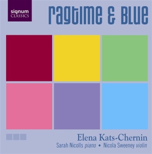 Kats-Chernin Elena - Ragtime & Blue ryhmässä Externt_Lager / Naxoslager @ Bengans Skivbutik AB (693211)