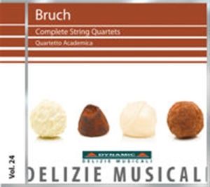 Bruch - Complete String Quartets ryhmässä Externt_Lager / Naxoslager @ Bengans Skivbutik AB (693221)