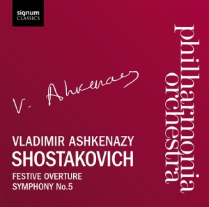 Dmitri Shostakovich - Festive Overture And Symphony No. 5 ryhmässä ME SUOSITTELEMME / Joululahjavinkki: CD @ Bengans Skivbutik AB (693236)