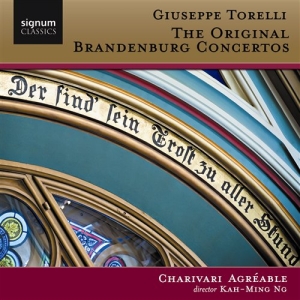 Torelli Giuseppe - The Orginal Brandenberg Concertos ryhmässä Externt_Lager / Naxoslager @ Bengans Skivbutik AB (693248)