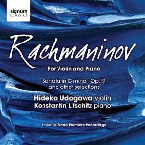 Rachmaninov Sergey - For Violin And Piano ryhmässä Externt_Lager / Naxoslager @ Bengans Skivbutik AB (693252)