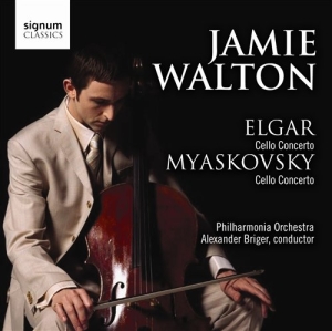 Walton Jamie - Elgar/Myaskovsky Cello Concertos ryhmässä Externt_Lager / Naxoslager @ Bengans Skivbutik AB (693322)