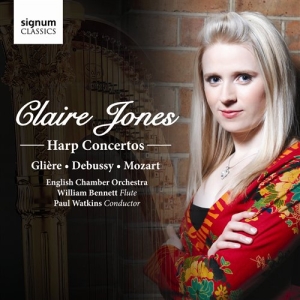 Jones Claire / Bennett William - Harp Concertos ryhmässä ME SUOSITTELEMME / Joululahjavinkki: CD @ Bengans Skivbutik AB (693460)