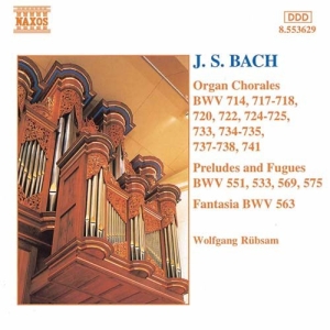 Bach Johann Sebastian - Organ Chorales ryhmässä CD @ Bengans Skivbutik AB (693512)