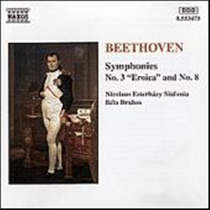 Beethoven Ludwig Van - Symphonies Nos 3 & 8 ryhmässä Externt_Lager / Naxoslager @ Bengans Skivbutik AB (693520)