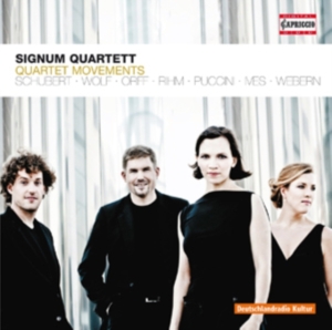 Signum Quartett - Quartet Movements ryhmässä CD @ Bengans Skivbutik AB (693738)