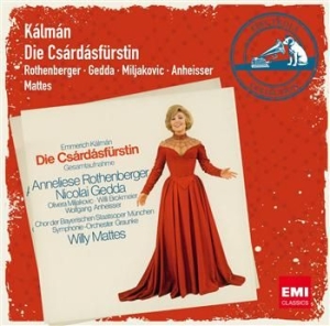 Anneliese Rothenberger - Die Csárdásfürstin ryhmässä CD / Klassiskt @ Bengans Skivbutik AB (693791)