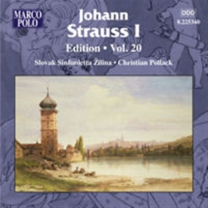 Johann Strauss I - Edition Vol.20 ryhmässä ME SUOSITTELEMME / Joululahjavinkki: CD @ Bengans Skivbutik AB (693840)