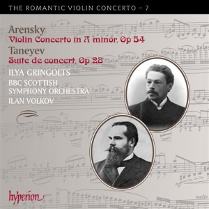 Arensky / Taneyev - Romantic Violin Concertos ryhmässä ME SUOSITTELEMME / Joululahjavinkki: CD @ Bengans Skivbutik AB (695088)