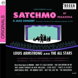 Louis Armstrong - Satchmo In Pasadena ryhmässä Minishops / Louis Armstrong @ Bengans Skivbutik AB (696060)