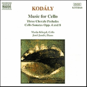 Kodaly Zoltan - Music For Cello ryhmässä Externt_Lager / Naxoslager @ Bengans Skivbutik AB (696249)