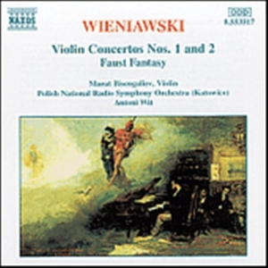 Wieniawski Henryk - Violin Concertos Nos 1 & 2 ryhmässä Externt_Lager / Naxoslager @ Bengans Skivbutik AB (696928)