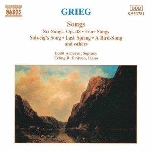 Grieg Edvard - Songs ryhmässä ME SUOSITTELEMME / Joululahjavinkki: CD @ Bengans Skivbutik AB (697910)