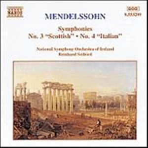 Mendelssohn Felix - Symphonies 3 & 4 ryhmässä Externt_Lager / Naxoslager @ Bengans Skivbutik AB (697914)