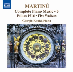 Martinu - Piano Works Vol 5 ryhmässä CD @ Bengans Skivbutik AB (698283)